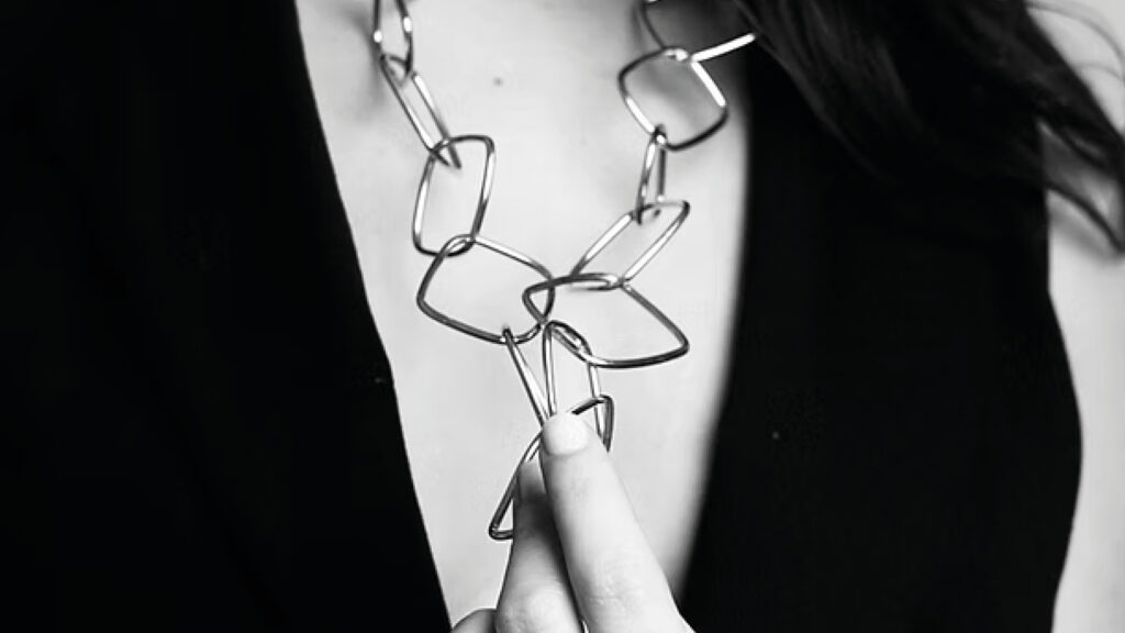 Collier en argent lilli b